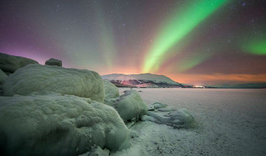 ABISKO Sweden northern lights
