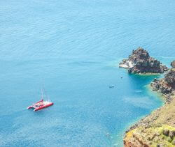 Santorini: Catamaran Cruise
