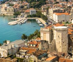 Split port Croatia